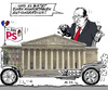 Cartoon: Politische Mobilität - mit 300P (small) by MarkusSzy tagged frankreich,wahlen,nationalversammlung,hollande,ps