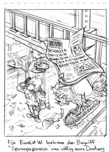 Cartoon: springer presse (medium) by künstlername tagged hvhjnmg