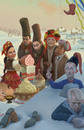 Cartoon: Welcome Dears (small) by waldemar_kazak tagged putin medvedev