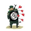 Cartoon: Love and War (small) by Nayer tagged love war army arms heart hearts