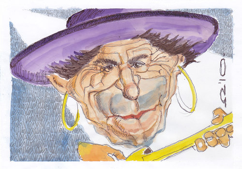 Cartoon: Keith Richards (medium) by zed tagged keith,richards,uk,singer,song,writer,rock,and,roll,rolling,stones,portrait,caricature