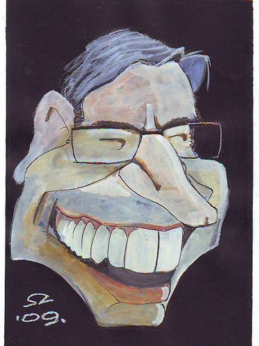 Cartoon: Orhan Pamuk (medium) by zed tagged orhan,pamuk,turkish,novelist,literature,portrait,caricature