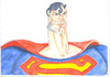 Cartoon: Christopher Reeve (small) by zed tagged christopher,reeve,usa,hollywood,actor,superman,portrait,caricature