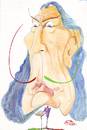 Cartoon: Dali 2 (small) by zed tagged dali salvador madrid spain paris france surrealism artist portrait caricature