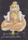 Cartoon: Hulk Hogan (small) by zed tagged terry gene bollea usa wrestler actor portrait caricature