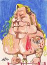 Cartoon: Mickey Rourke (small) by zed tagged mickey,rourke,wrestling,hollywood,actor,movies,portrait,famous,people,star