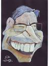 Cartoon: Orhan Pamuk (small) by zed tagged orhan pamuk turkish novelist literature portrait caricature