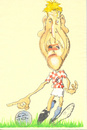 Cartoon: Robert Prosinecki (small) by zed tagged robert prosinecki sport football croatia european championship real madrid famous people