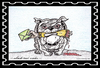 Cartoon: schreib mal wieder (small) by schmidibus tagged brief post briefträger schreiben hund beissen arm bulldogge wild tier schrecklich alptraum