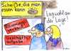 Cartoon: Geschäftslage (small) by Matthias Schlechta tagged scheiße,lage