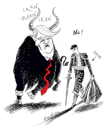 Spain denies cooperating