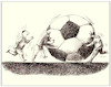 Cartoon: World Cup 2018 begins 2018 fan (small) by firuzkutal tagged football world cup russia germany italia brasil fair play soccer fan ball game holligan