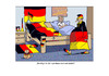Cartoon: Schland! (small) by Butschkow tagged deutschland wm südafrika weltmeisterschaft fan fahne jogi löw dfb stadion south afrika germany final soccer fussball