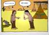Cartoon: a (small) by kader altunova tagged indianer