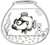 Cartoon: Fisch im Glas (small) by Jupp tagged fisch,glas,fish,in,bowl,jupp,bomm,brlle,grinsen,fishbowl,wasser,water,goldfisch,goldfish,eng,burg,fischkopp,scribble,illustration,lahnstein