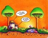 Cartoon: Toter Zwerg (small) by Jupp tagged maulwurf,mole,zwerg,dwarf,dead,tot,death,pilz,mushroom,cartoon,jupp