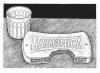 Cartoon: Harmonica (small) by Jiri Sliva tagged blues,music,harmonica