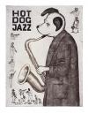 Cartoon: Hot Dog Jazz (small) by Jiri Sliva tagged blues music