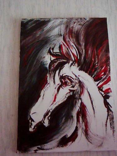 Cartoon: Horse (medium) by nikooray tagged horse