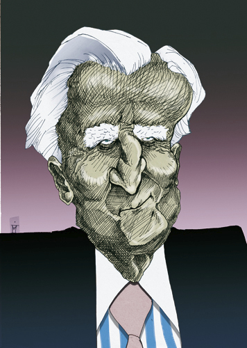 Cartoon: Jean-Claude Trichet (medium) by Mattia Massolini tagged trichet