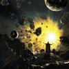 Cartoon: Galaktische Dämmerung (small) by ATELIER TOEPFER tagged galactic fantasy epic
