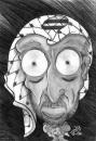 Cartoon: Yasser Arafat (small) by tamer_youssef tagged yasser,arafat,abou,abu,ammar,palestine,cartoon,caricature,portrait,illustration,pencil,art,tamer,youssef,egypt,usa