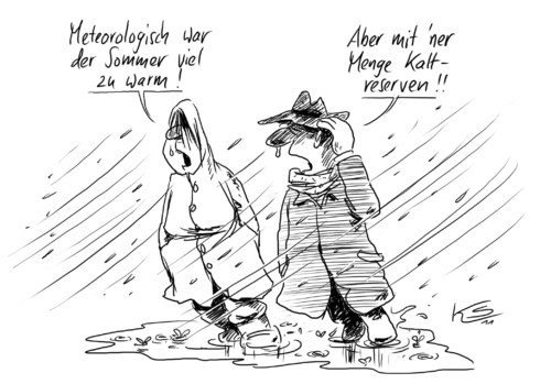 Cartoon: Kaltreserven (medium) by Stuttmann tagged kaltreserven,wetter