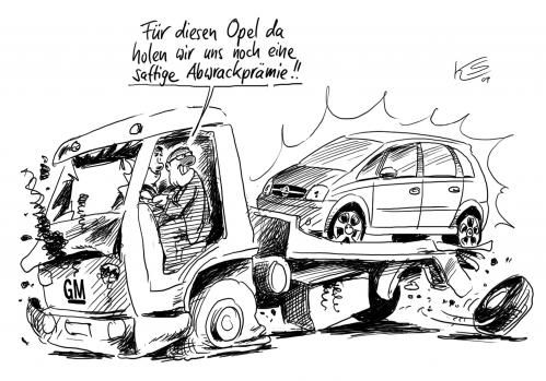 Cartoon: Opel (medium) by Stuttmann tagged opel,gm,autoindustrie,werksschließung,usa,detroit,abwrackprämie,opel,gm,auto,autos,automobilindustrie,autoindustrie,industrie,abwrackprämie,detroit,usa,werksschließung,wirtschaft