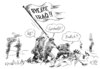 Cartoon: Bye Bye... (small) by Stuttmann tagged usa,irak,iraq