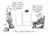 Cartoon: Dementi (small) by Stuttmann tagged strauss,kahn,skandal,vergewaltigung,justiz,schwarzenegger,iwf