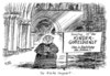 Cartoon: Die Kirche reagiert... (small) by Stuttmann tagged kirche,kindesmissbrauch,sexualität,canisius,colleg,jesuiten