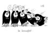 Cartoon: Domino (small) by Stuttmann tagged domino rettung eu finanzen belgien portugal griechenland spanien irland