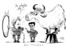 Cartoon: EU-Treffen (small) by Stuttmann tagged eu,treffen,merkel,sarkozy