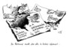 Cartoon: Feldpost (small) by Stuttmann tagged bundeswehr,afghanistan,feldpost,guttenberg