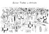 Cartoon: Friedhof (small) by Stuttmann tagged bundesverfassungsgericht,karlsruhe,bvg,berlin,gesetze