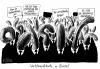 Cartoon: Krümmung (small) by Stuttmann tagged gurken,krümmung,eu,normen,brüssel,wachstum,konjunktur