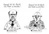 Cartoon: Mauer (small) by Stuttmann tagged mauer ullbricht schäuble