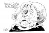 Cartoon: Nerven (small) by Stuttmann tagged opel,gm,autoindustrie,magna,krise,insolvenz,merkel