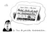 Cartoon: Schock (small) by Stuttmann tagged schock,merkel,strauss,kahn,zimmermädchen