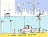 Cartoon: Waterworld (small) by remyfrancis tagged global warming lfe in water waterworld