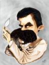 Cartoon: Nietzsche (small) by Toni DAgostinho tagged caricature