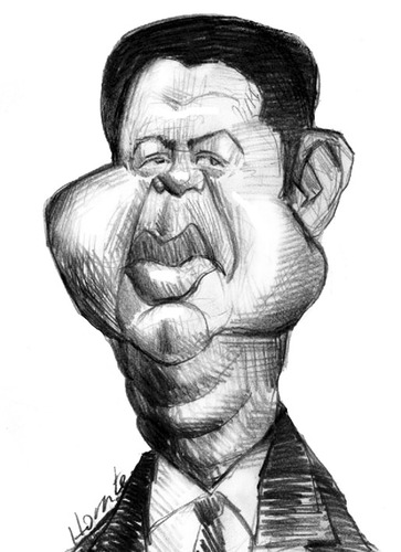 Cartoon: DUVALIER (medium) by horate tagged dictator