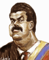 Cartoon: Nicolas Maduro (small) by horate tagged politic
