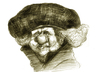 Cartoon: Rembrandt (small) by horate tagged painter