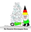 Cartoon: deutscher schrott papier schubka (small) by martin guhl tagged deutscher,schrott,papier,schubkarre,gnom
