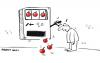 Cartoon: slotmachine appel lotto (small) by martin guhl tagged slotmachine,appel,lotto