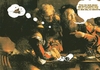 Cartoon: Matthaeus Berufung fake (small) by tobelix tagged caravaggio,mattaeus,berufung,fake,tobelix