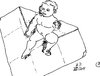 Cartoon: Pucken - aber richtig! (small) by tobelix tagged pucken,babies,wickelmethode