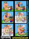 Cartoon: Retail Caricature Blues (small) by subwaysurfer tagged cartoon,comic,girl,crying