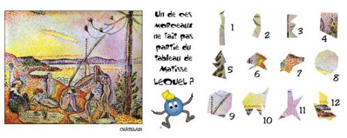 Cartoon: JEU 71 (medium) by chatelain tagged jeu,observation,chatelain